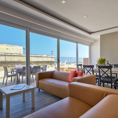 Valletta Luxe 3-Bedroom Duplex Penthouse With Sea View Terrace And Jacuzzi Eksteriør billede