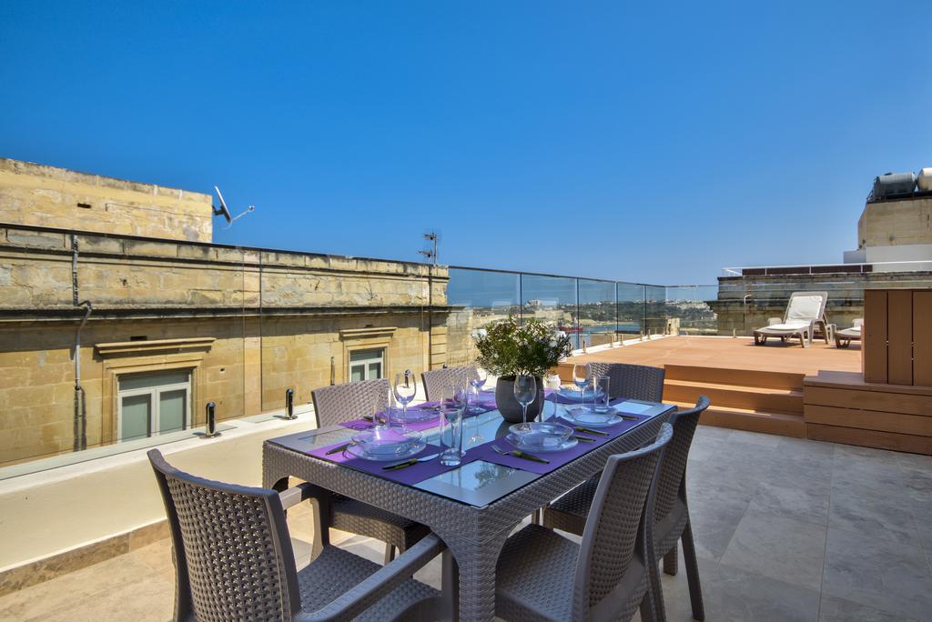 Valletta Luxe 3-Bedroom Duplex Penthouse With Sea View Terrace And Jacuzzi Eksteriør billede