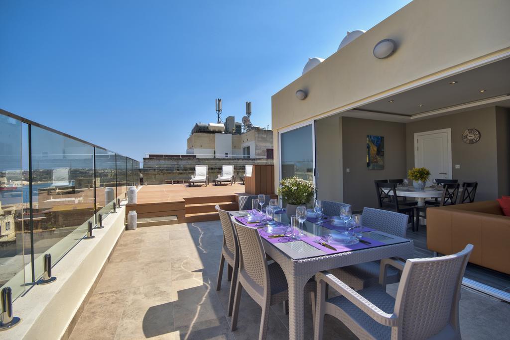 Valletta Luxe 3-Bedroom Duplex Penthouse With Sea View Terrace And Jacuzzi Eksteriør billede