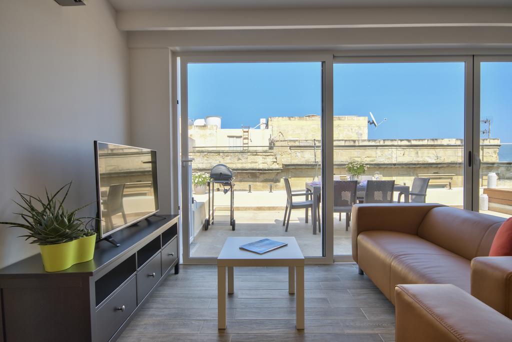 Valletta Luxe 3-Bedroom Duplex Penthouse With Sea View Terrace And Jacuzzi Eksteriør billede
